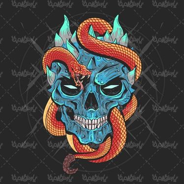 وکتور جمجمه