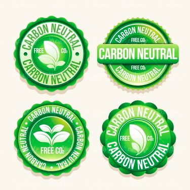 وکتور لیبل سبز