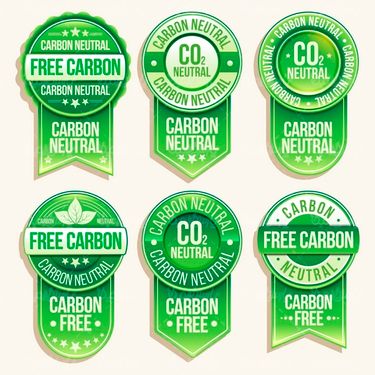 وکتور لیبل سبز