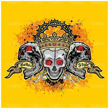 Vector skull