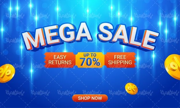 وکتور طرح فروش ویژه