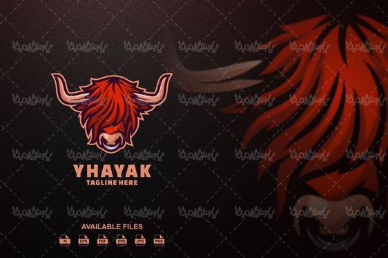 وکتور لوگو گاو