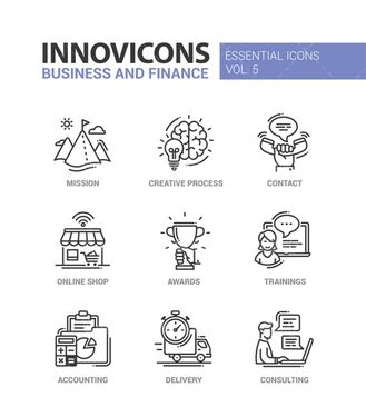 وکتور آیکن سیاه قلم