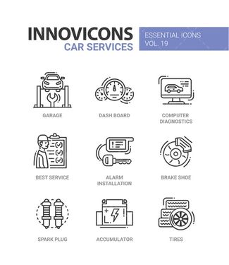 وکتور آیکن تعمیرگاه