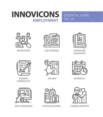 وکتور آیکن کارمند