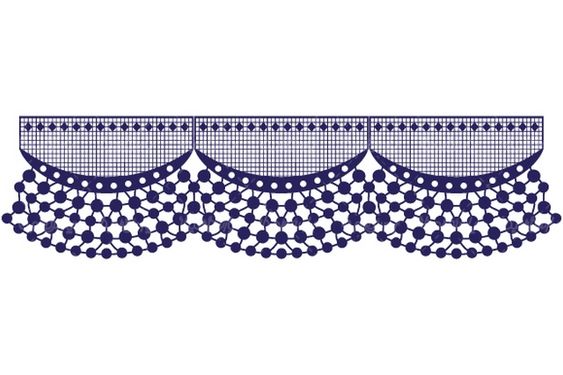 Flower border vector
