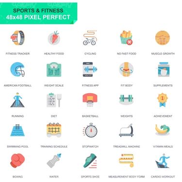 وکتور آیکن ورزش