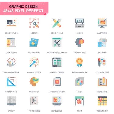 وکتور آیکن المان گرافیکی