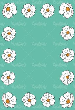 وکتور فریم گل