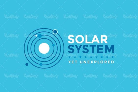 Solar set vector