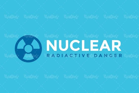 وکتور نماد انرژی اتمی