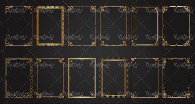 وکتور فریم گل