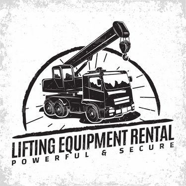 وکتور لیبل جرثقیل