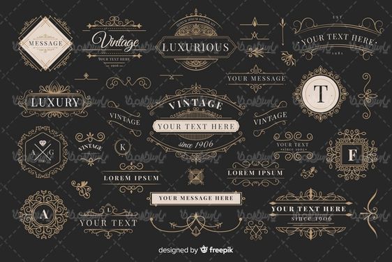 Flower border vector