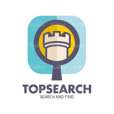 وکتور لوگو قلعه