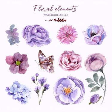 وکتور گل و بوته