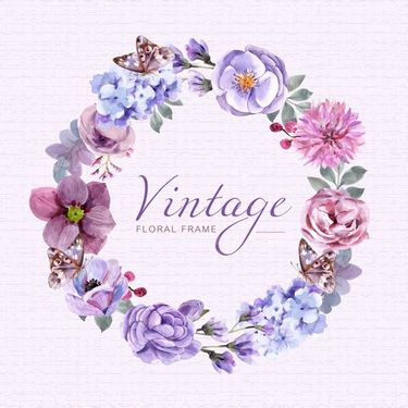 وکتور گل و بوته