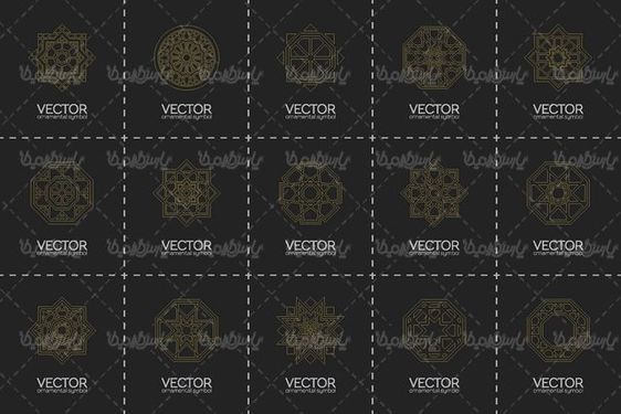 وکتور فریم گل