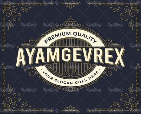 وکتور حاشیه گل