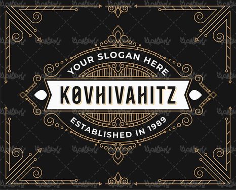 وکتور حاشیه گل