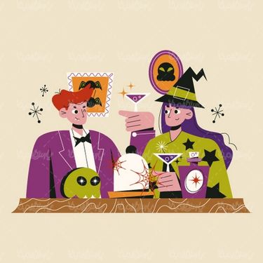 وکتور شخصیت کارتونی