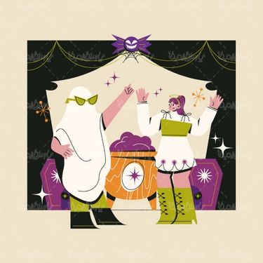 وکتور شخصیت کارتونی