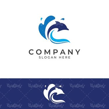 وکتور لوگو دلفین