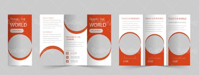 وکتور بروشور