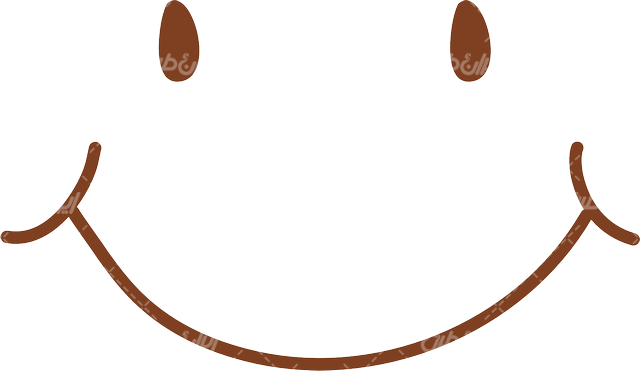 وکتور برداری شکلک همراه با برنامه کودک و لبخند زیبا