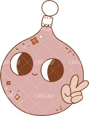 وکتور برداری برنامه کودک همراه با کارتون و المان کریسمس