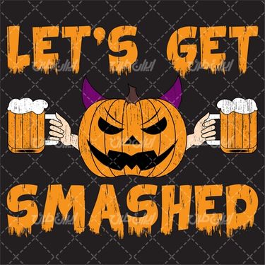 وکتور برداری شب هالوین به همراه هالوین و نماد شب وحشت