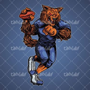 وکتور برداری برنامه کودک همراه با شخصیت کارتونی و کارتون