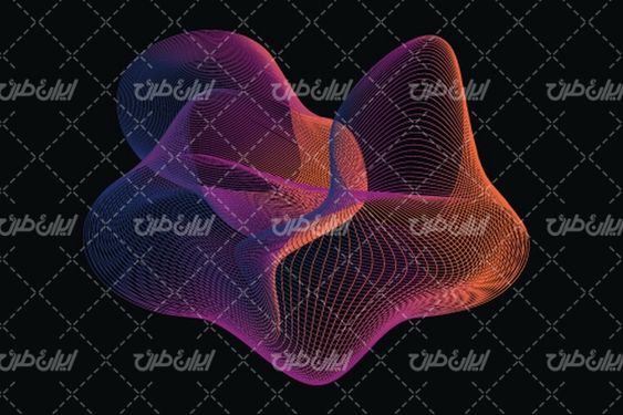 وکتور برداری بافت سه بعدی همراه با طرح پس زمینه و بک گراند