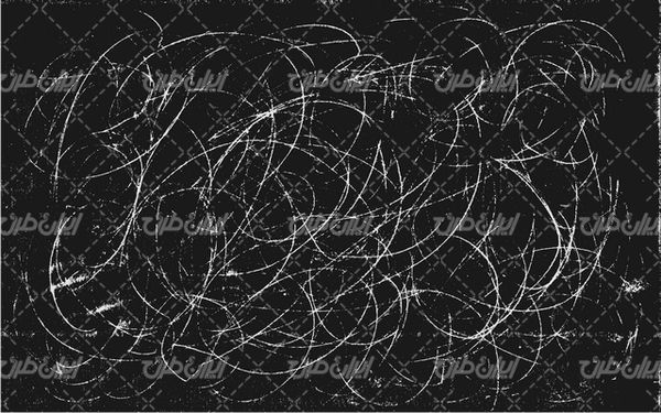 وکتور برداری پس زمینه خش شده همراه با تصویر زمینه تیره و بک گراند