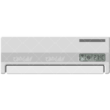 وکتور برداری کولر گازی هوشمند همراه با لوازم خانگی