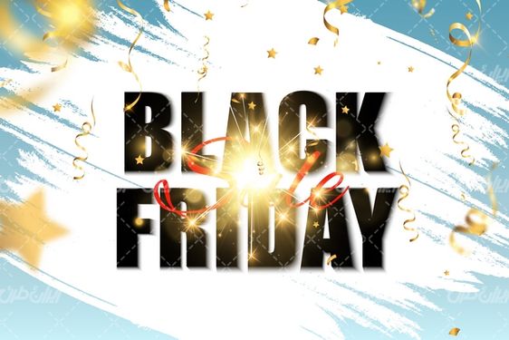 وکتور برداری طرح فروش جمعه سیاه همراه با برنامه بلک فرآیدی و جمعه سیاه