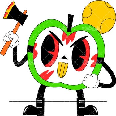 وکتور کاراکتر کارتونی