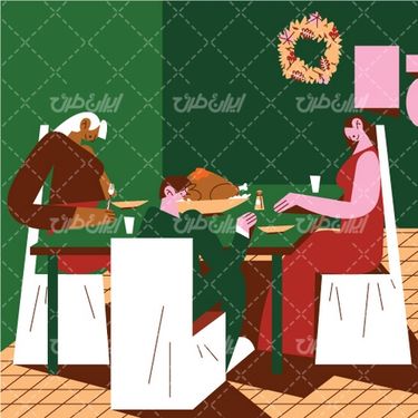 وکتور کاراکتر کارتونی