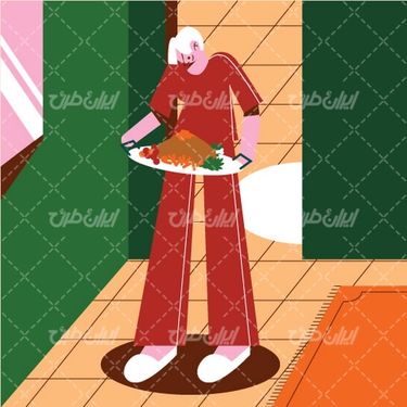 وکتور کاراکتر کارتونی