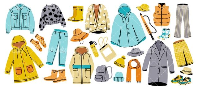 وکتور لباس زمستانی
