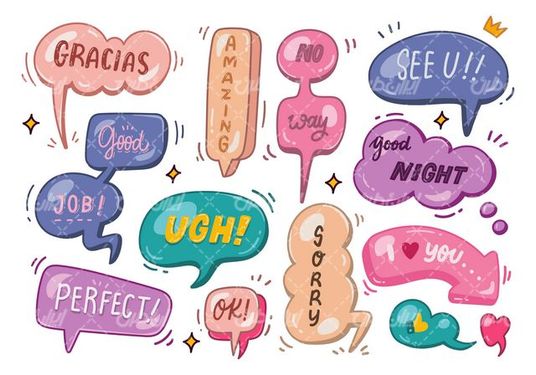 وکتور برداری لیبل گرافیکی به همراه برچسب و لیبل حبابی