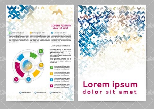 وکتور برداری طرح گرافیکی همراه با جلد کتاب و طرح جلد کتاب