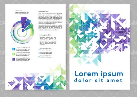 وکتور برداری طرح گرافیکی همراه با جلد کتاب و طرح جلد کتاب