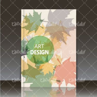 وکتور برداری بک گراند جلد کتاب همراه با جلد کتاب و قالب جلد کتاب