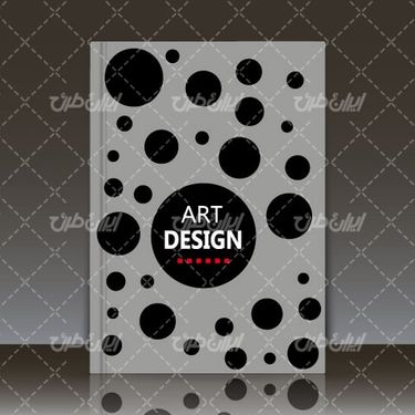 وکتور برداری بک گراند جلد کتاب همراه با جلد کتاب و قالب جلد کتاب