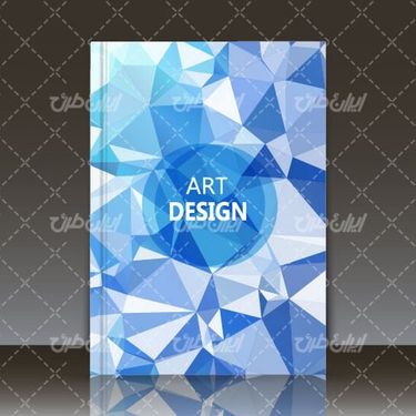 وکتور برداری پس زمینه جلد کتاب همراه با جلد کتاب و قالب جلد کتاب