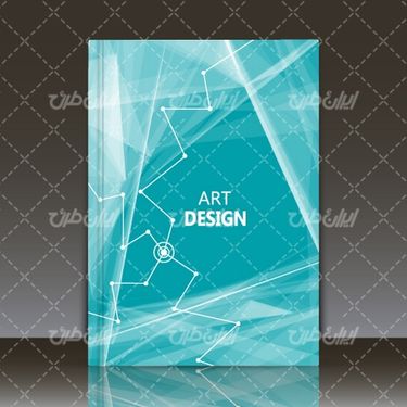 وکتور برداری والپیپر جلد کتاب همراه با جلد کتاب و قالب جلد کتاب