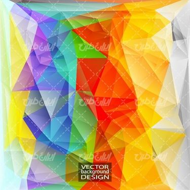 وکتور برداری بک گراند رنگی همراه با پس زمینه گرافیکی و تصویر زمینه