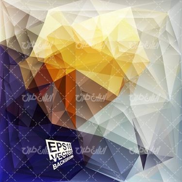 وکتور برداری بک گراند سه بعدی همراه با پس زمینه گرافیکی و تصویر زمینه