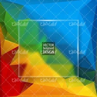 وکتور برداری پس زمینه سه بعدی همراه با پس زمینه گرافیکی و تصویر زمینه